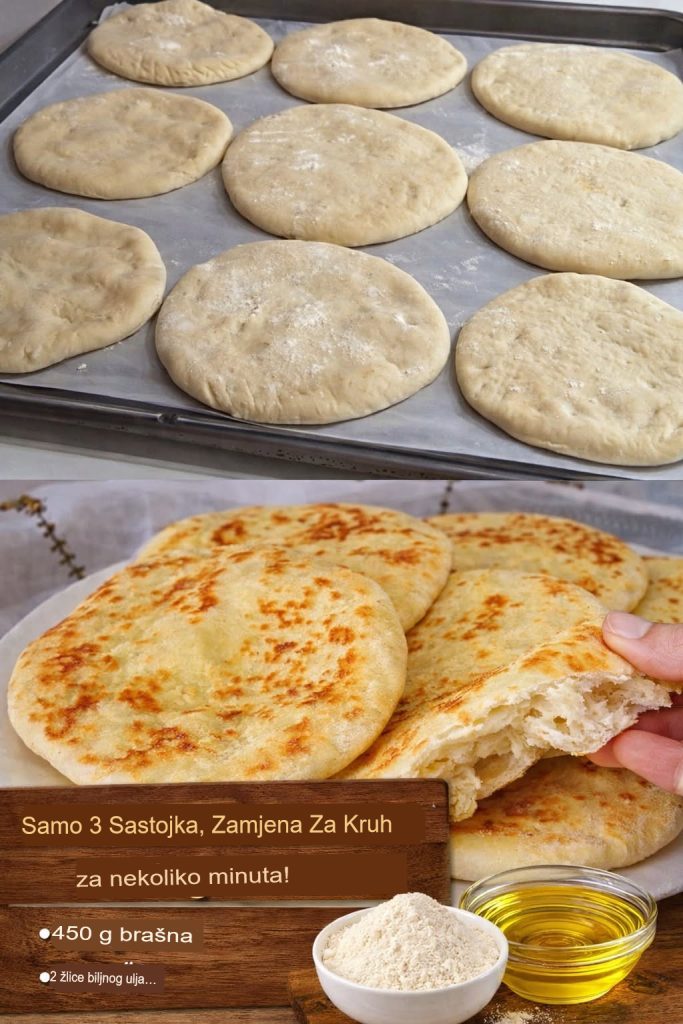 Za to su vam potrebna samo 3 sastojka, a zamjenu za kruh možete napraviti za nekoliko minuta!