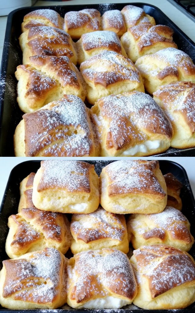 Vrećice svježeg sira, poput pekara, samo izravno s vlastitog lima za pečenje
